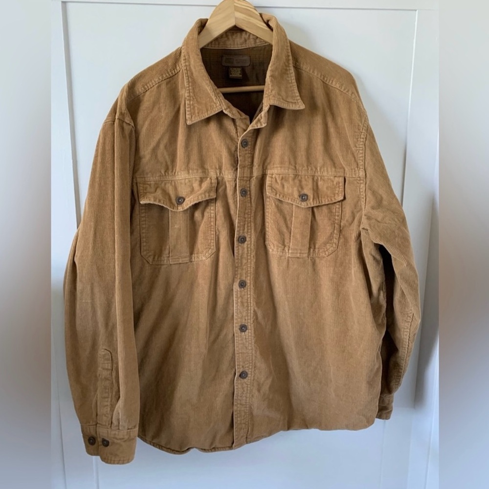 Faded Glory Tan Corduroy Jacket